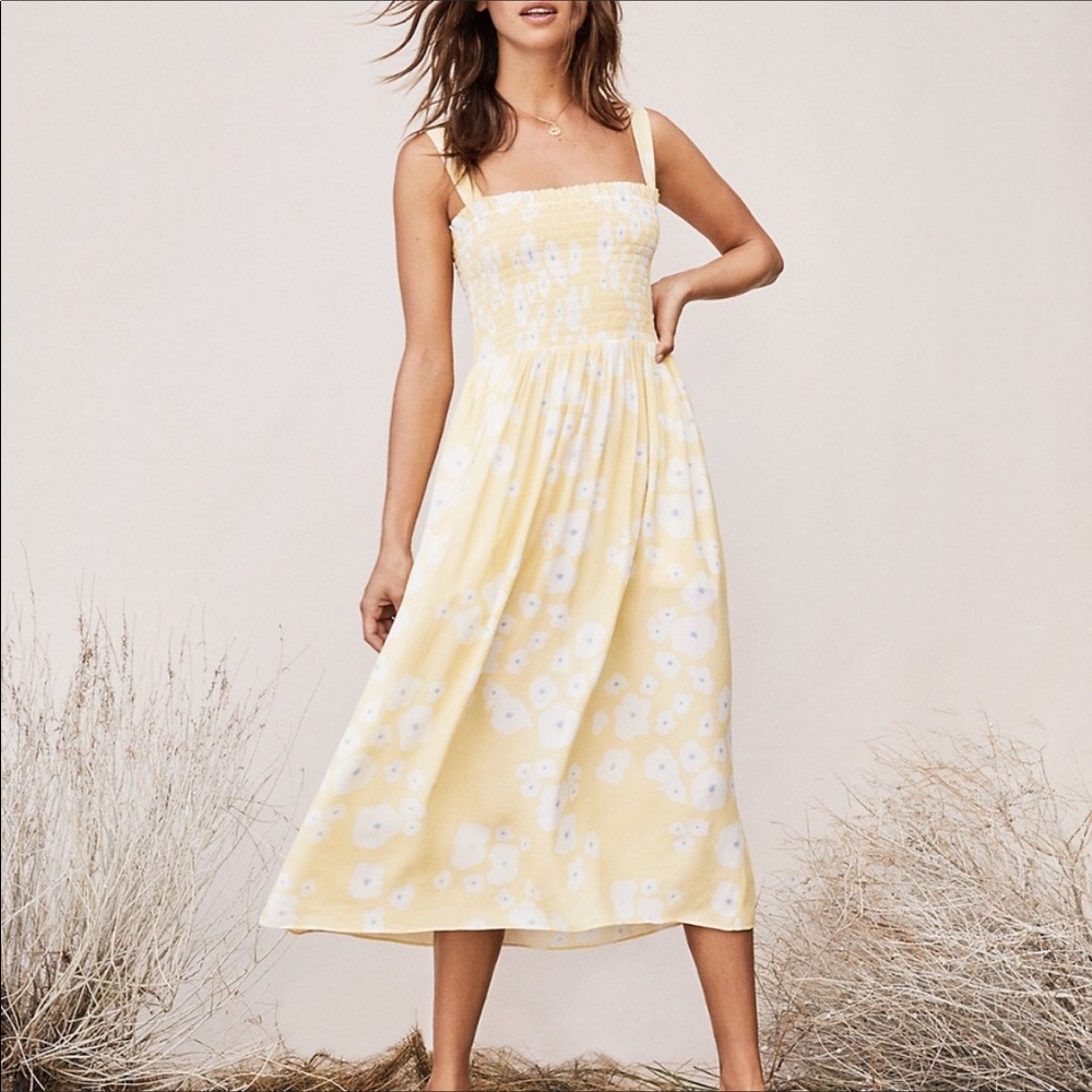 DVF by TVF (her granddaughter) ruched summer dress